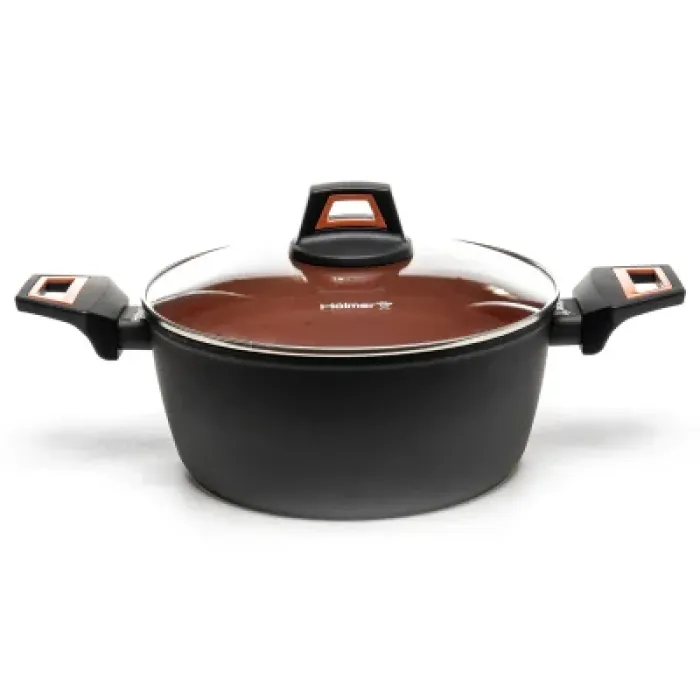 Каструля Hölmer кована з кришкою CR-1325-SBMCL Carrot 2,5 л (CR-1325-SBMCL Carrot)