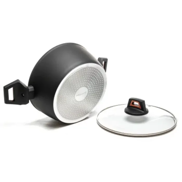 Каструля Hölmer кована з кришкою CR-1325-SBMCL Carrot 2,5 л (CR-1325-SBMCL Carrot)