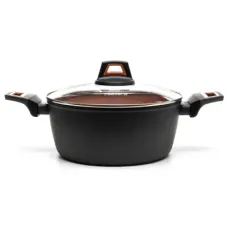 Каструля Hölmer кована з кришкою CR-1325-SBMCL Carrot 2,5 л (CR-1325-SBMCL Carrot)