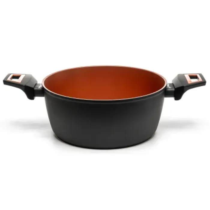 Каструля Hölmer кована з кришкою CR-1342-SBMCL Carrot 4,2 л (CR-1342-SBMCL Carrot)