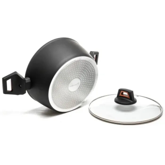 Каструля Hölmer кована з кришкою CR-1342-SBMCL Carrot 4,2 л (CR-1342-SBMCL Carrot)