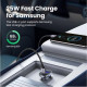 Зарядний пристрій Ugreen 1xUSB-C + 1xUSB 30W car adapter CD130 black (40858)
