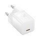 Зарядний пристрій Baseus 1xUSB-C 30W GaN5 white (CCGN070502)
