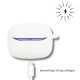 Чехол для наушников BeCover для JBL Tune Beam 2 White (714825)