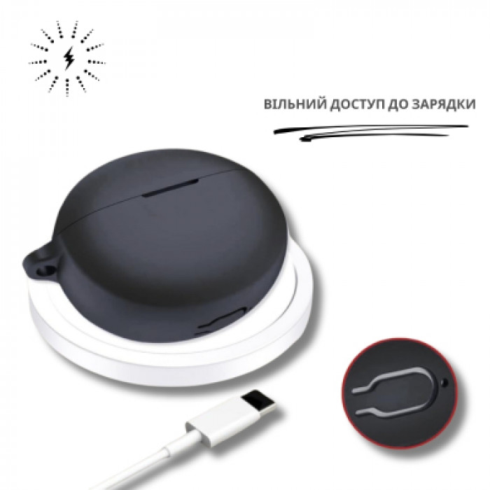 Чохол для навушників BeCover для OnePlus Buds 4 Black (714834)