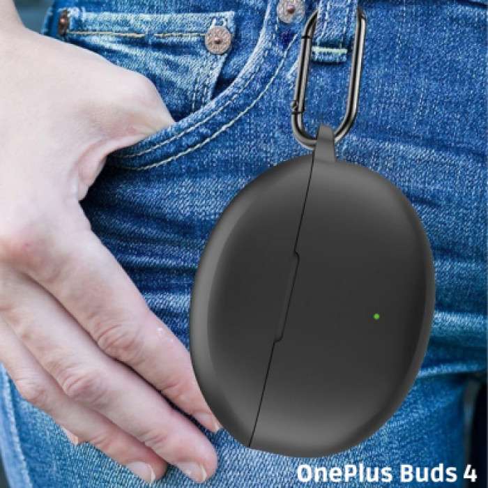 Чохол для навушників BeCover для OnePlus Buds 4 Black (714834)