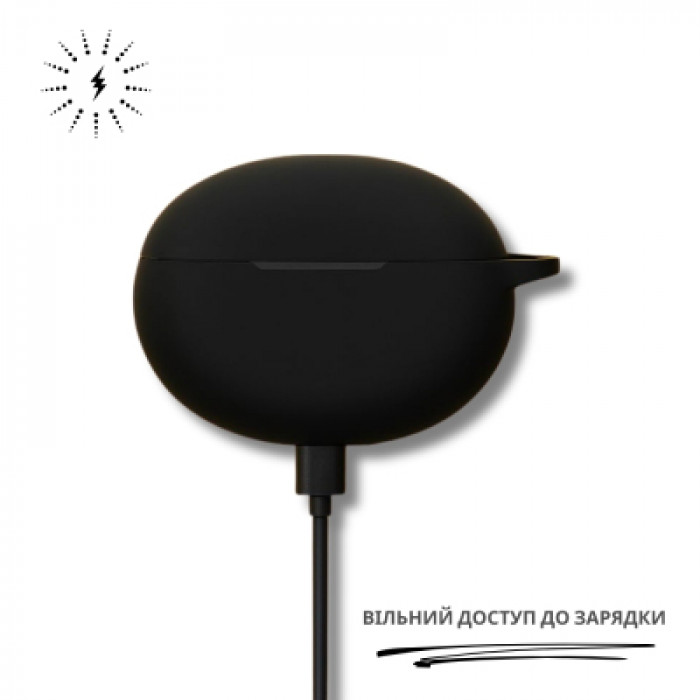 Чохол для навушників BeCover для OnePlus Buds Pro 3 Black (714835)