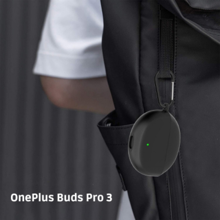 Чохол для навушників BeCover для OnePlus Buds Pro 3 Black (714835)