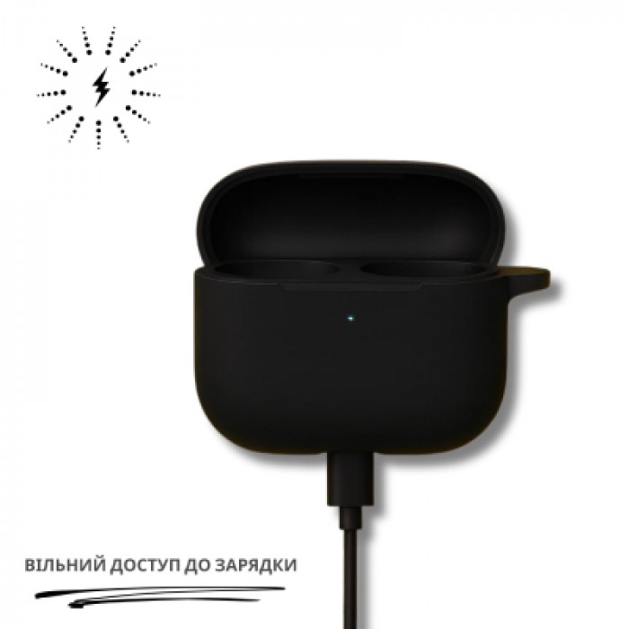 Чохол для навушників BeCover для OPPO Enco Buds 3 Pro Black (714837)