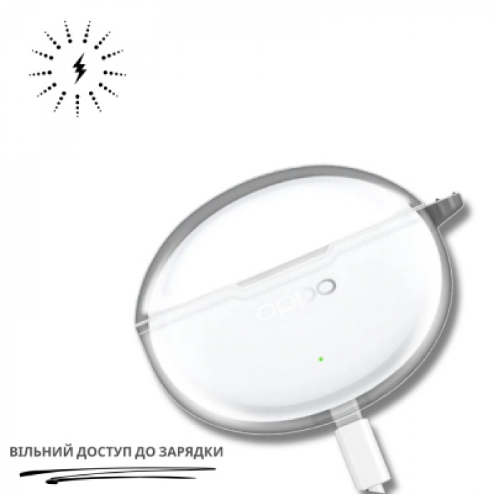 Чохол для навушників BeCover для OPPO Enco Air4 Pro (ETEA1) Transparent (714836)