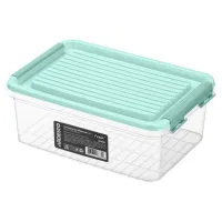 Харчовий контейнер ARDESTO Fresh 2.8л, пластик, прямокутна, блакитний (AR1306B)