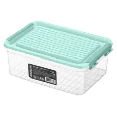 Харчовий контейнер ARDESTO Fresh 2.8л, пластик, прямокутна, блакитний (AR1306B)
