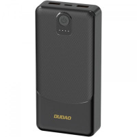 Батарея универсальная Dudao 10000mAh K10 12W, 2*USB-A, USB-C(IN), Black (6977196682164)