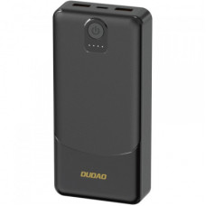 Батарея універсальна Dudao 10000mAh K10 12W, 2*USB-A, USB-C(IN), Black (6977196682164)
