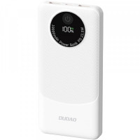 Батарея універсальна Dudao 10000mAh K12 22.5W, PD, QC, 2*USB-A, USB-C(In/Out), White (6976625333875)