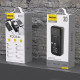 Батарея універсальна Dudao 30000mAh K15 MAX 22.5W, PD, QC, USB-A, Lightning, USB-C(In/Out), with USB-C/Lightning cables (6977196682478)