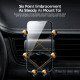 Універсальний автотримач Essager Tourist Gravity Car Mount Phone Holder Black (EZJZL-TR01)