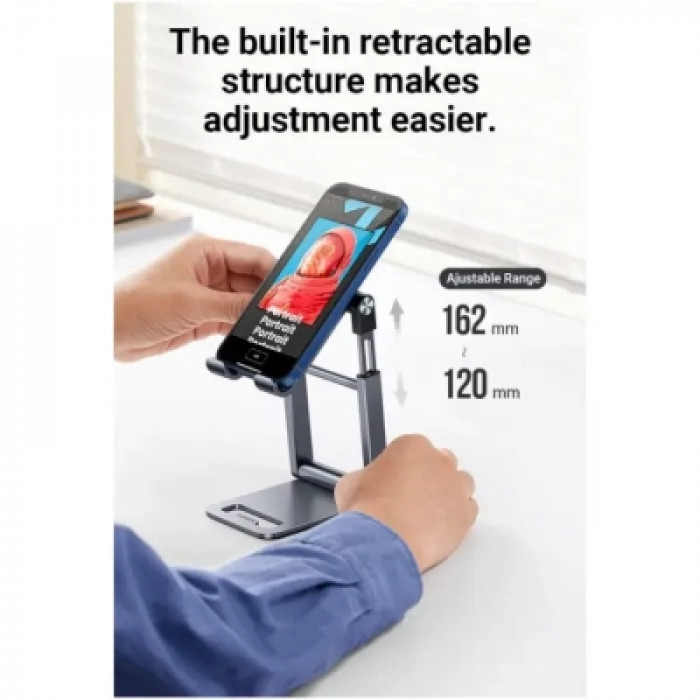 Тримач для смартфонів Ugreen LP263 Phone Holder with Roller White (80708)