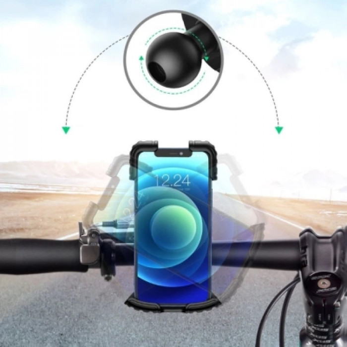 Тримач для смартфонів Ugreen LP494 Bike Phone Mount Black (60548)