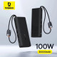 Батарея універсальна Baseus 25000mAh EnerFill FC41 145W, PD/3.1, QC/4.0, Black (E0028H01)