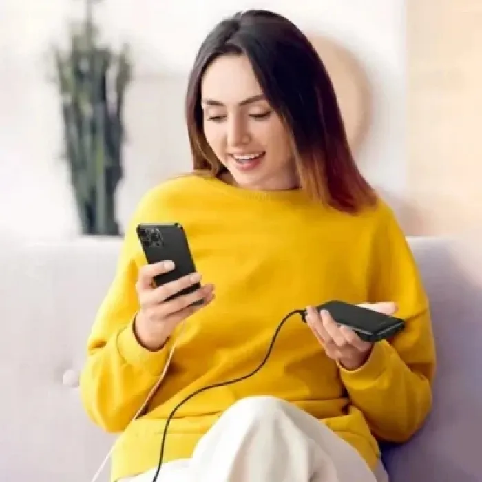 Батарея універсальна AWEI 10000mAh P20K, 12W, Black (6954284009744)