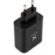 Зарядний пристрій Vinga 2xUSB-C + USB-A Display 65W (VCR65ACCDB)