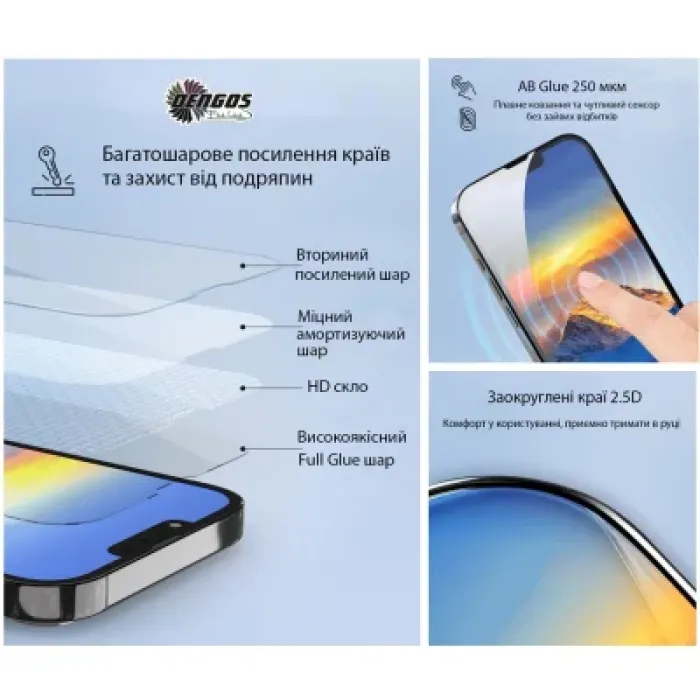 Чохол до мобільного телефона Dengos Carbon + glass Oppo A6 Pro Blue (DG-KM-187)