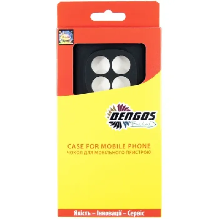 Чохол до мобільного телефона Dengos Carbon Xiaomi Redmi Note 15 Black (DG-TPU-CRBN-252)