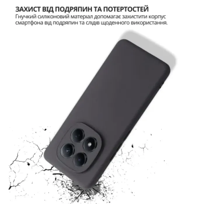 Чохол до мобільного телефона BeCover Xiaomi Redmi Note 15 Pro 4G Black (714972)