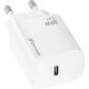 Зарядний пристрій Grand-X GaN USB-C 30W QC3.0 white (CH-390W)