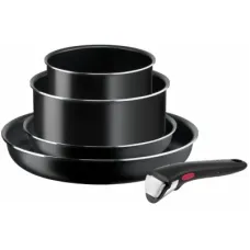 Набір посуду Tefal Ingenio Easy Cook & Clean, 5 предметів, чорний (L1539543)