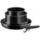 Набір посуду Tefal Ingenio Easy Cook & Clean, 5 предметів, чорний (L1539543)