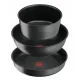 Набір посуду Tefal Ingenio Inspiration, 6 предметів, чорний (L867S604)