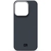 Чохол до мобільного телефона Armorstandart BlackIcon Aramid Plain MagCase Apple iPhone 16 Pro Black (ARM90169)