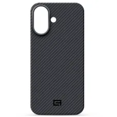 Чохол до мобільного телефона Armorstandart BlackIcon Aramid Twill MagCase Apple iPhone 17 Black (ARM90148)