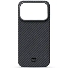 Чохол до мобільного телефона Armorstandart BlackIcon Aramid Twill MagCase Apple iPhone 17 Pro Black (ARM90149)