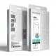 Чохол до мобільного телефона Armorstandart Unit MagCase Apple iPhone 17 Air Clear Silver + Orange Button Set (ARM90583)