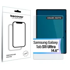 Скло захисне BeCover Matte Anti-Glare Samsung Galaxy Tab S11 Ultra (SM-X930/X936) 14.6