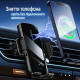 Універсальний автотримач ColorWay FlameGrip, автозажим, Wireless Charger 15W Black (CW-CHAW070Q-BK)