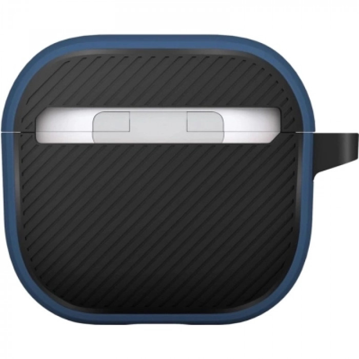 Чохол для навушників Uniq Clyde для AirPods 4 Lock Case Blue (8886463693209)