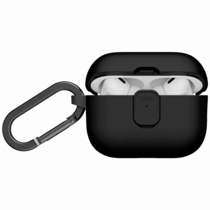 Чохол для навушників Uniq Clyde для AirPods Pro 3 gen Black/Grey (8886463696965)