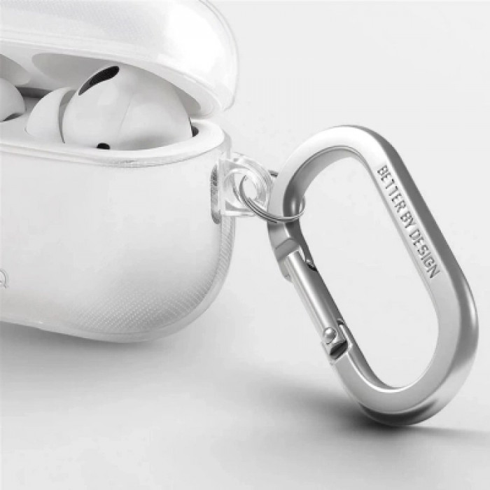 Чохол для навушників Uniq Glase AirPods Pro 2 gen Glossy Clear (8886463683583)