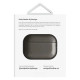 Чохол для навушників Uniq Glase AirPods Pro 2 gen Glossy Smoke (8886463683590)