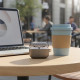 Чохол для навушників Uniq Glase AirPods Pro 2 gen Glossy Smoke (8886463683590)
