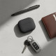Чохол для навушників Uniq Lino AirPods 4 Silicone Ash Grey (8886463691373)