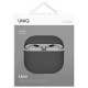 Чохол для навушників Uniq Lino AirPods 4 Silicone Ash Grey (8886463691373)