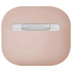 Чохол для навушників Uniq Lino AirPods 4 Silicone Pink Blush (8886463691380)