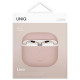 Чохол для навушників Uniq Lino AirPods 4 Silicone Pink Blush (8886463691380)