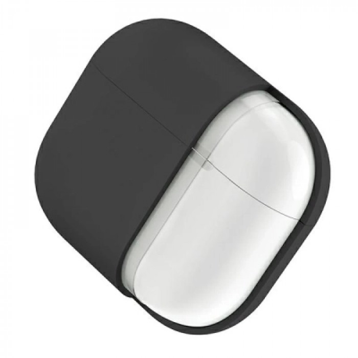 Чохол для навушників Uniq Lino AirPods Pro 2 gen Silicone Ash Grey (8886463683521)