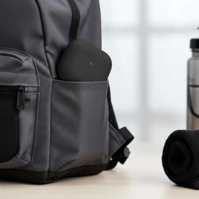 Чохол для навушників Uniq Lino AirPods Pro 2 gen Silicone Ash Grey (8886463683521)